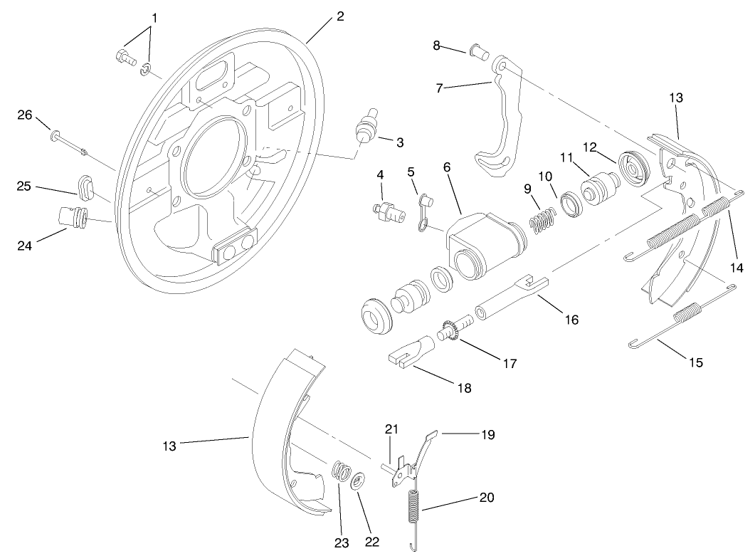 Rear Brake Assembly