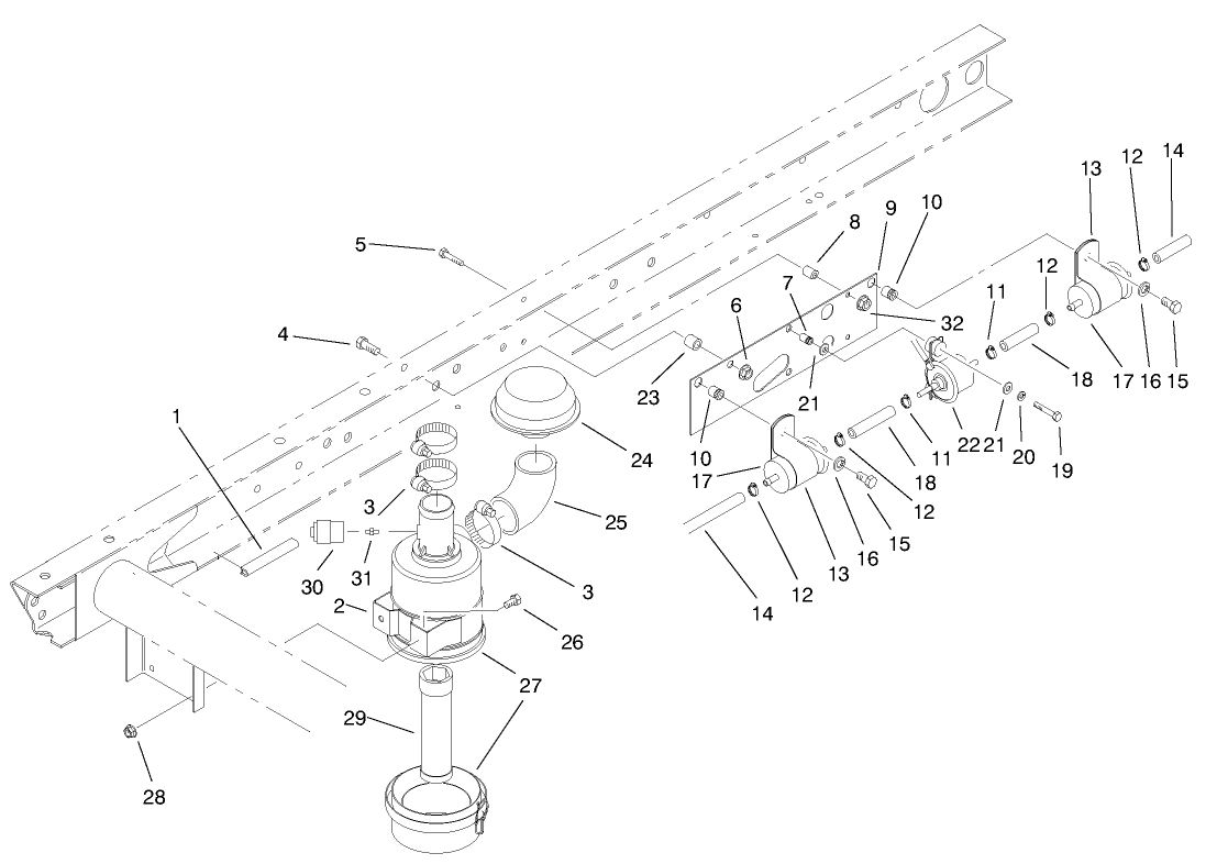Air Cleaner & Fuel Supply Assembly