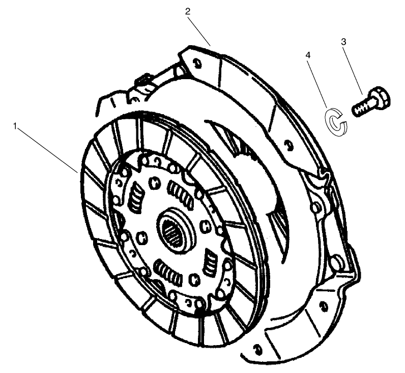 Clutch & Clutch Release Assembly