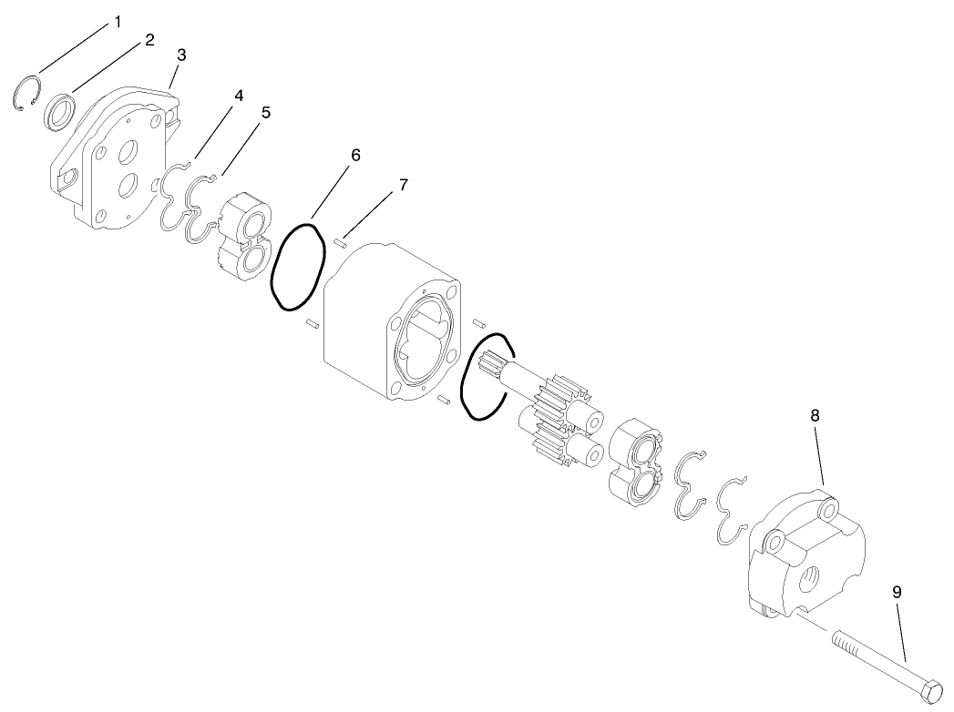 Hydraulic Pump Assembly No. 99-6131