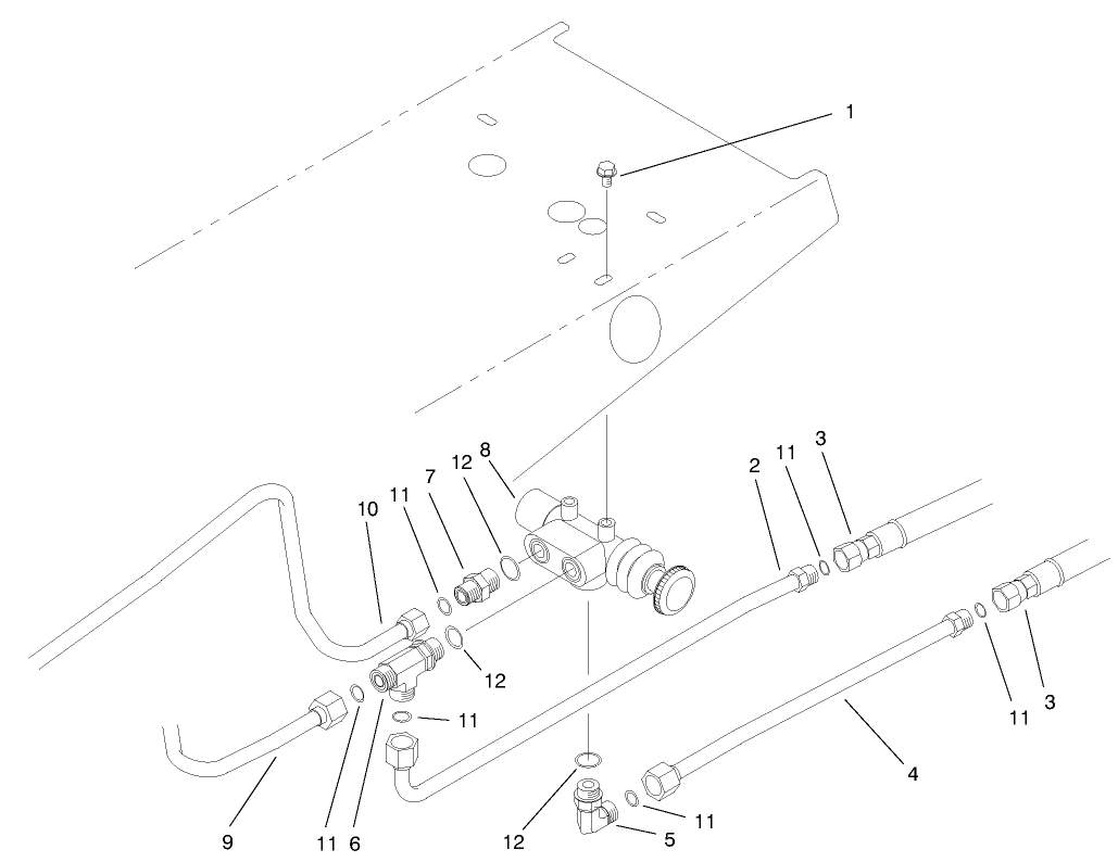 Rear Wheel Drive Valve Assembly (3wd-Model No. 03427)