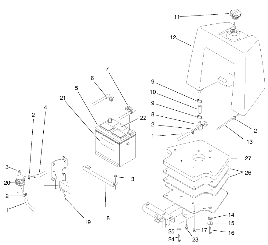 Fuel System Assembly