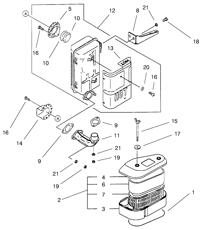 Air Filter/muffler