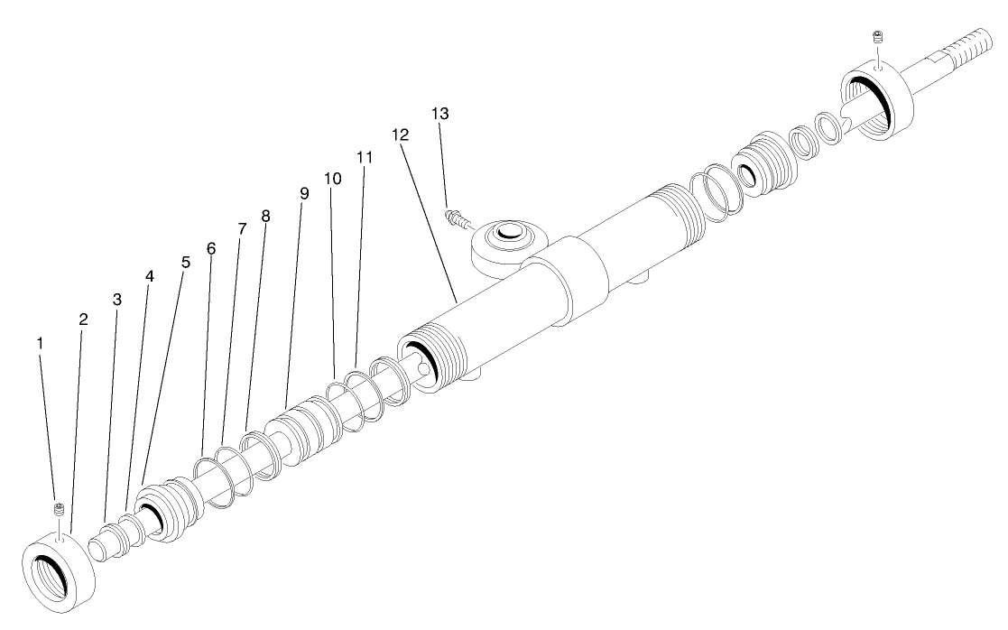 Hydraulic Cylinder Assembly No. 83-2330