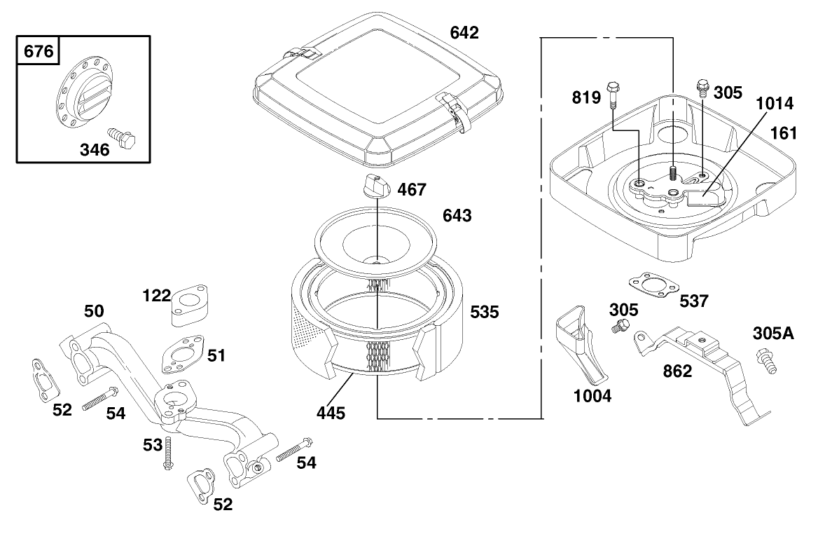 Engine Briggs & Stratton Model 303447-1179-E1