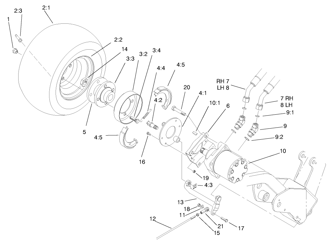 Front Wheel And Brake Assembly