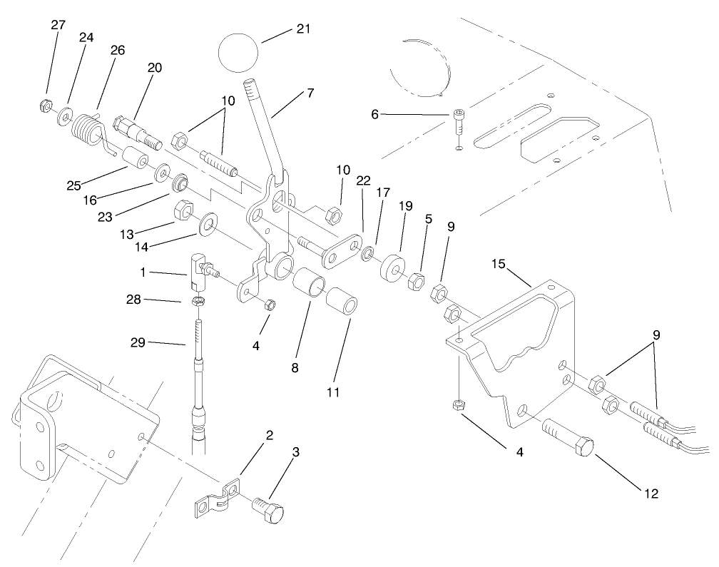 Functional Control Lever Assembly