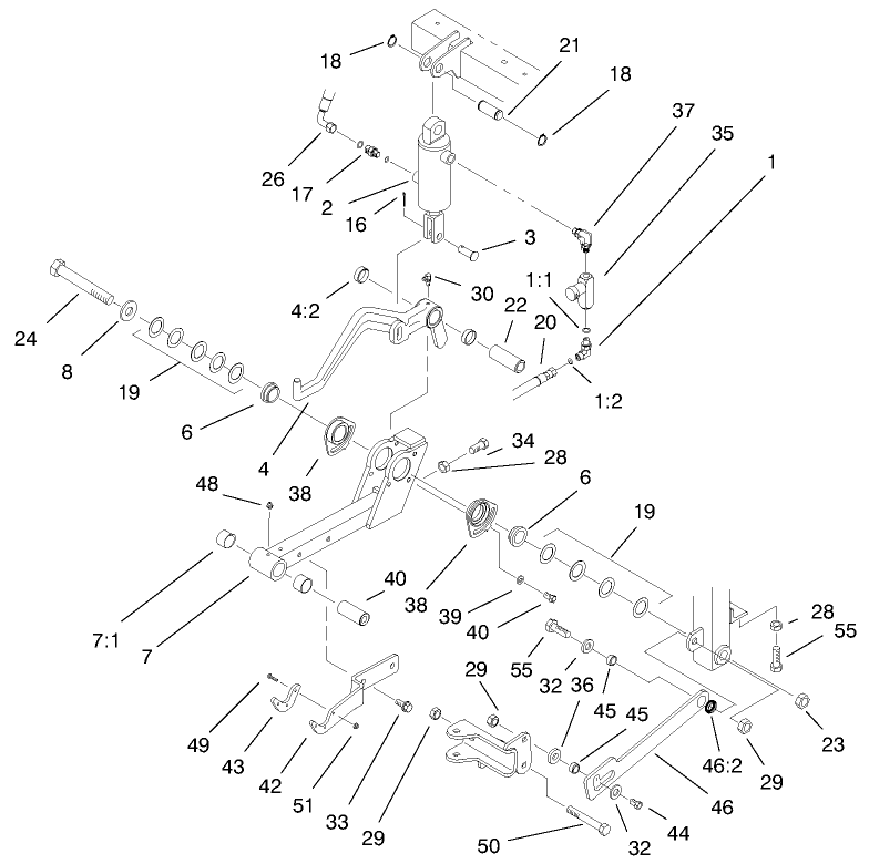 Lift Arm Assembly-Center