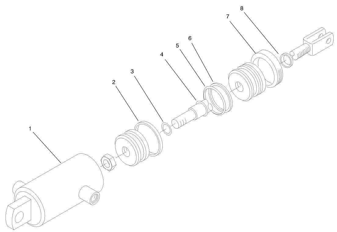 Hydraulic Cylinder No. 99-8157