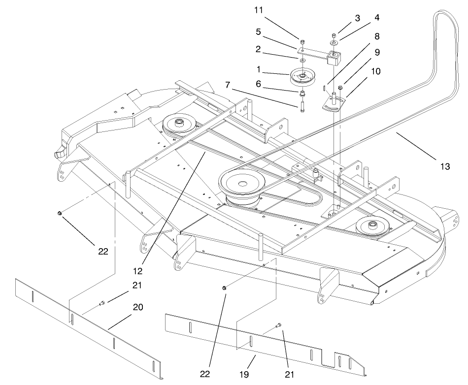 Baffle And Belt Assembly