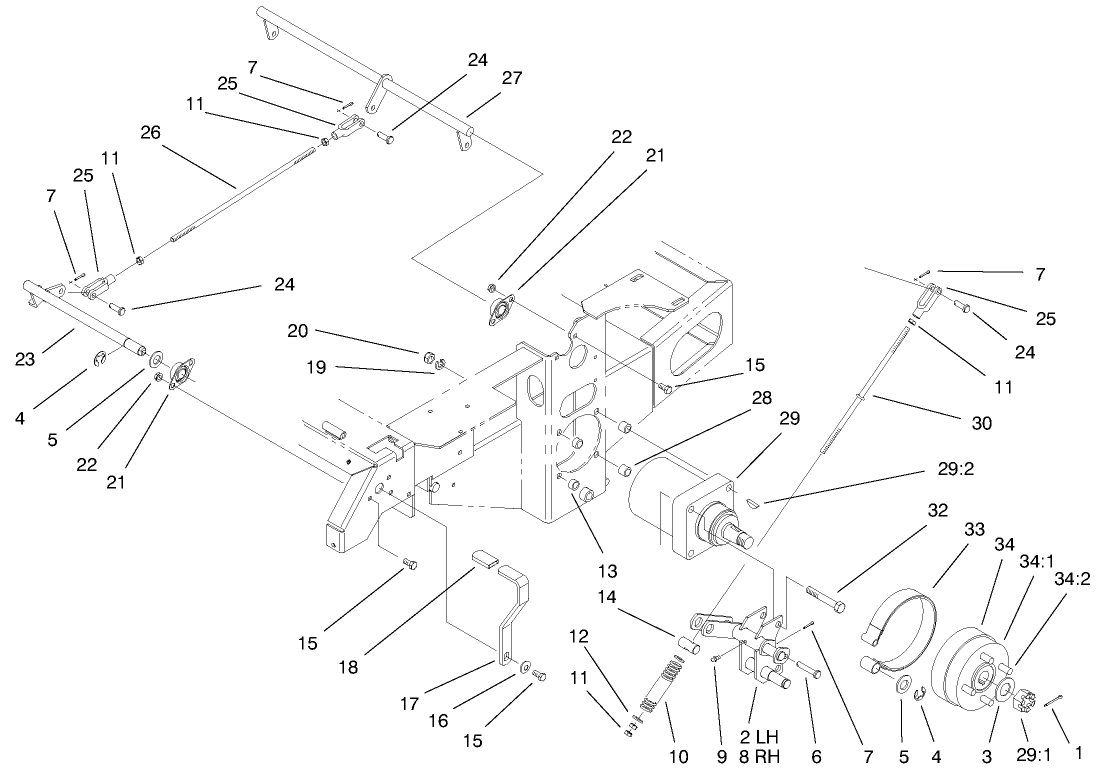 Parking Brake System Assembly