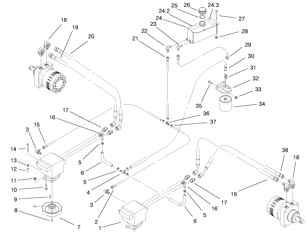 Hydraulic System Assembly