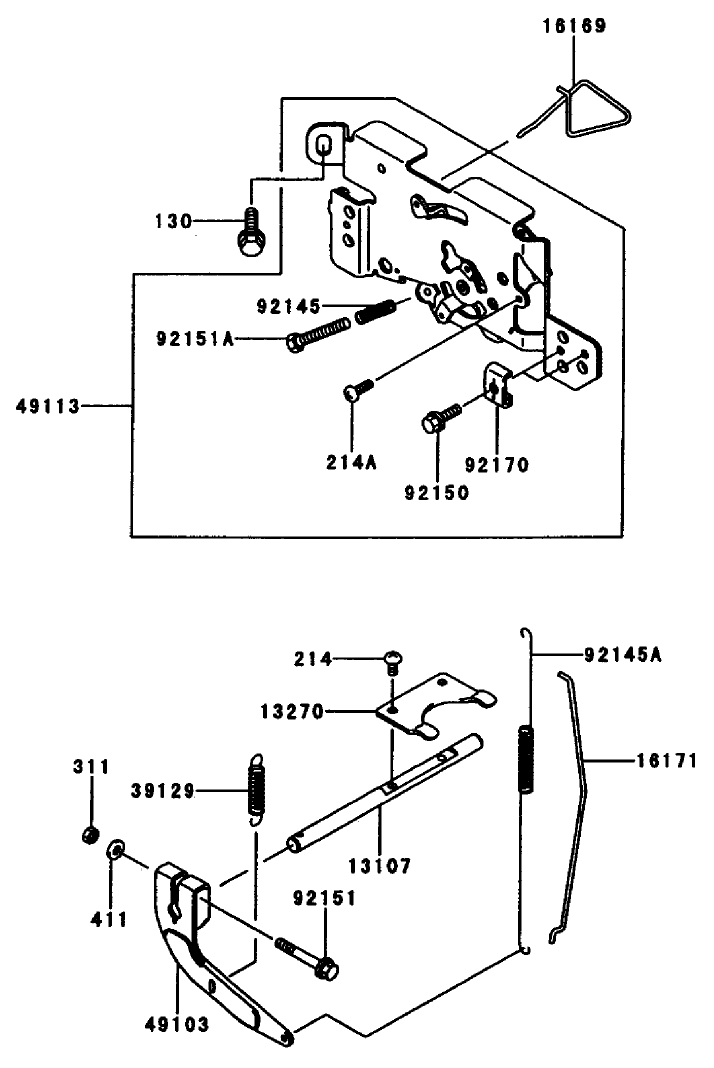 Control-Equipment Assembly Kawasaki Fh601v-S07