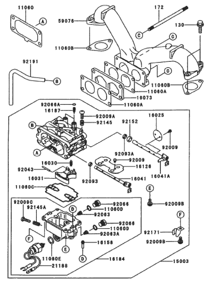 Carburetor Assembly Kawasaki Fh601v-S07