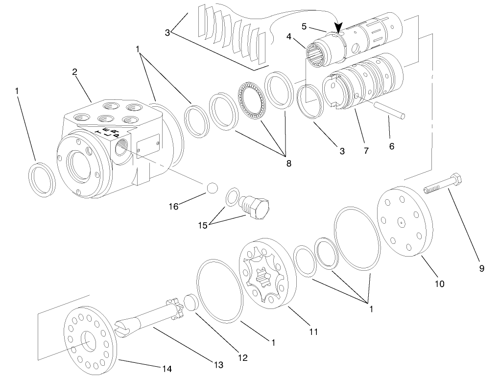 Steering Control Valve Asm 93-5165