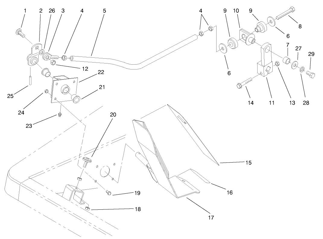 Traction Pedal Assembly