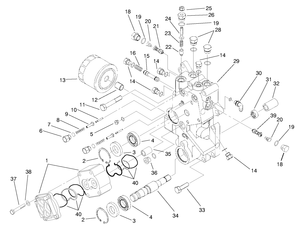 Front Axle Center Section Assembly