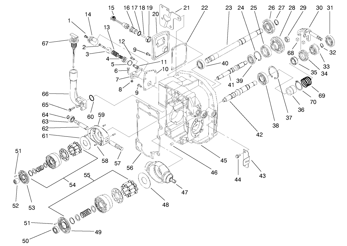 Hydraulic Housing Assembly