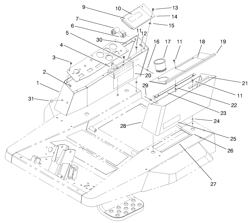 Control Console Assembly