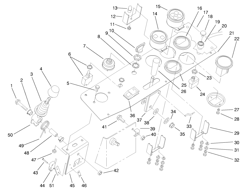 Operator-S Control Console Assembly