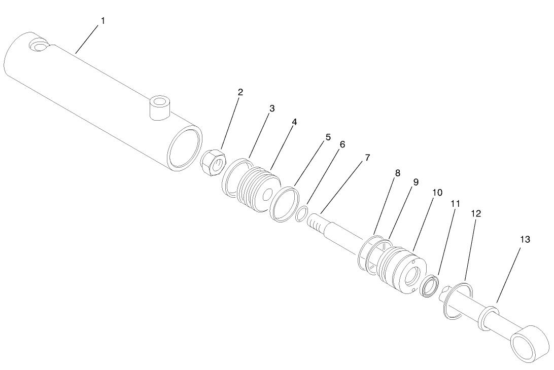 Hydraulic Cylinder Assembly No. 95-5699