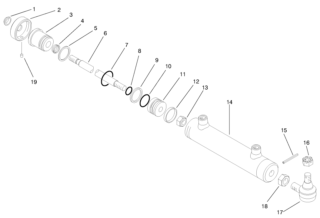 Steering Cylinder Assembly No. 93-5692