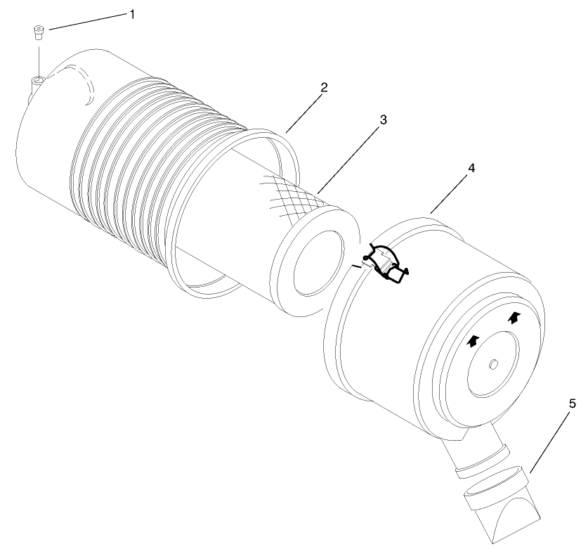 Air Cleaner Assembly No. 93-5111