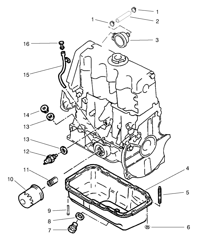 Oil System Assembly