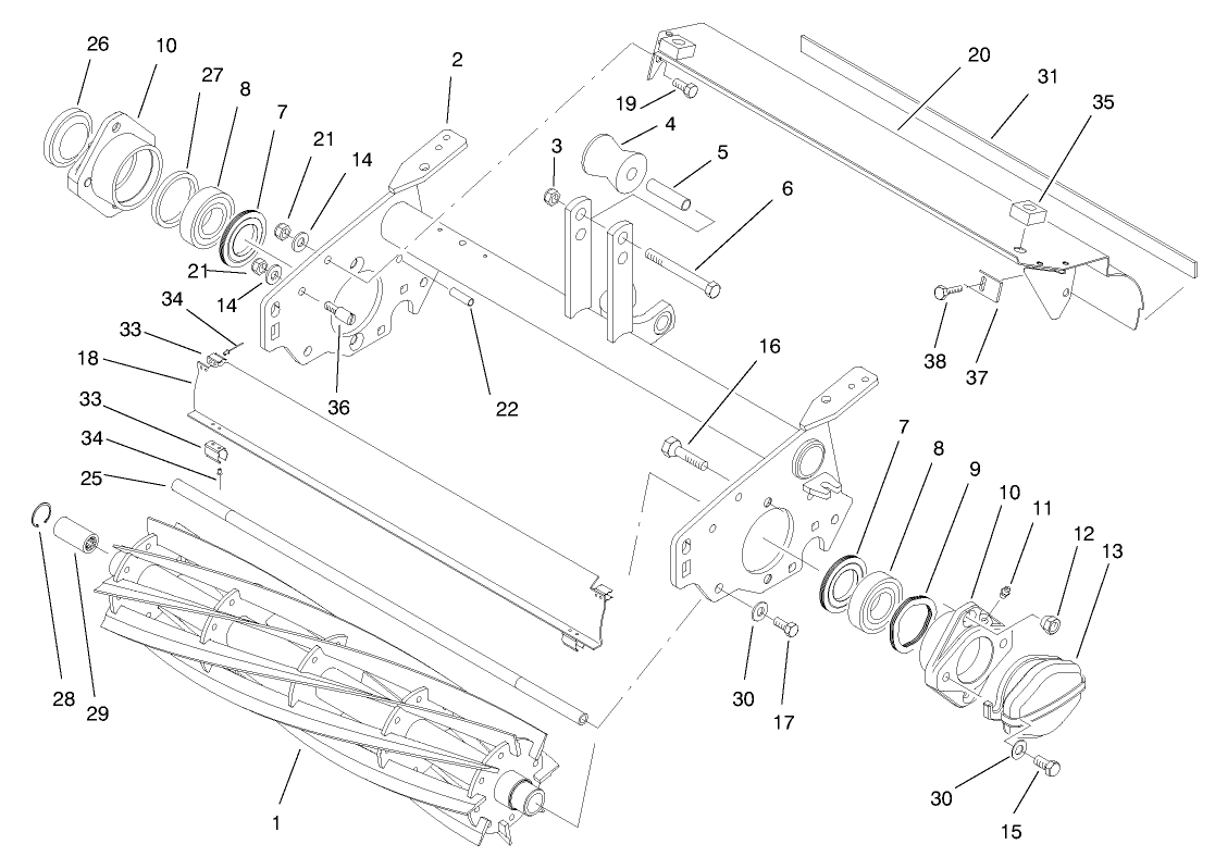 Reel & Shields Assembly
