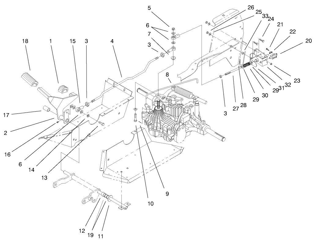 Hydro Controls Assembly