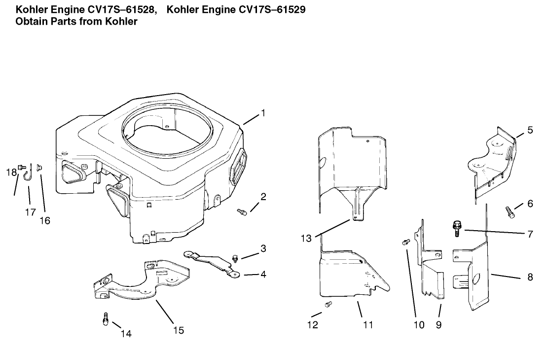 Blower Housing & Baffles