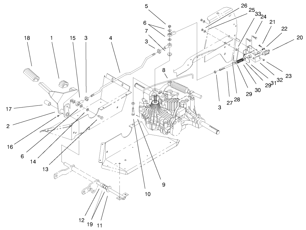 Hydro Controls Assembly