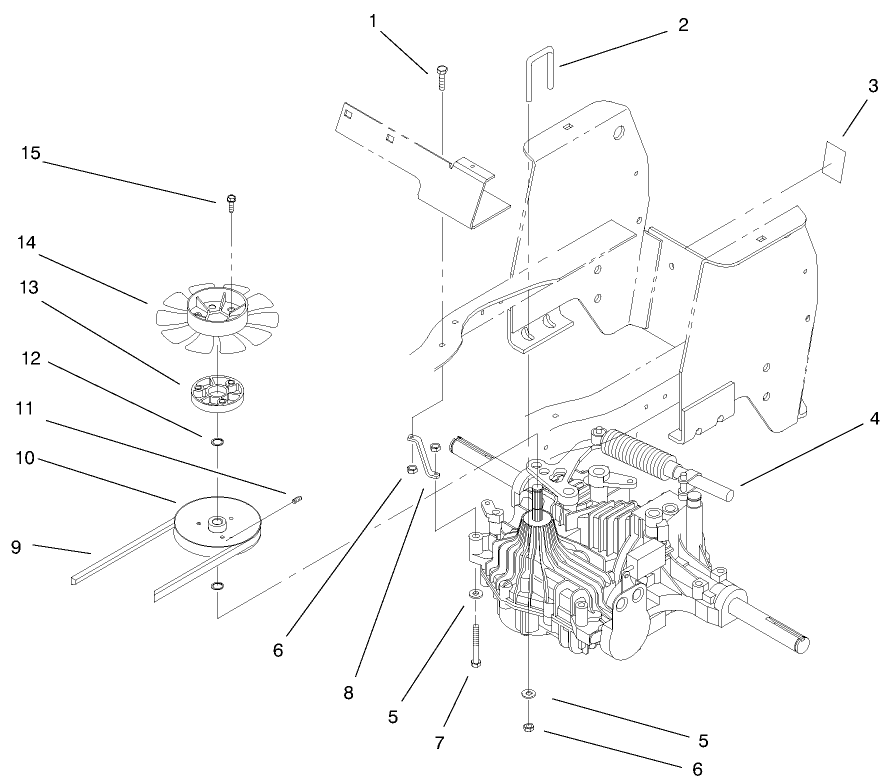 Hydro Transaxle Assembly