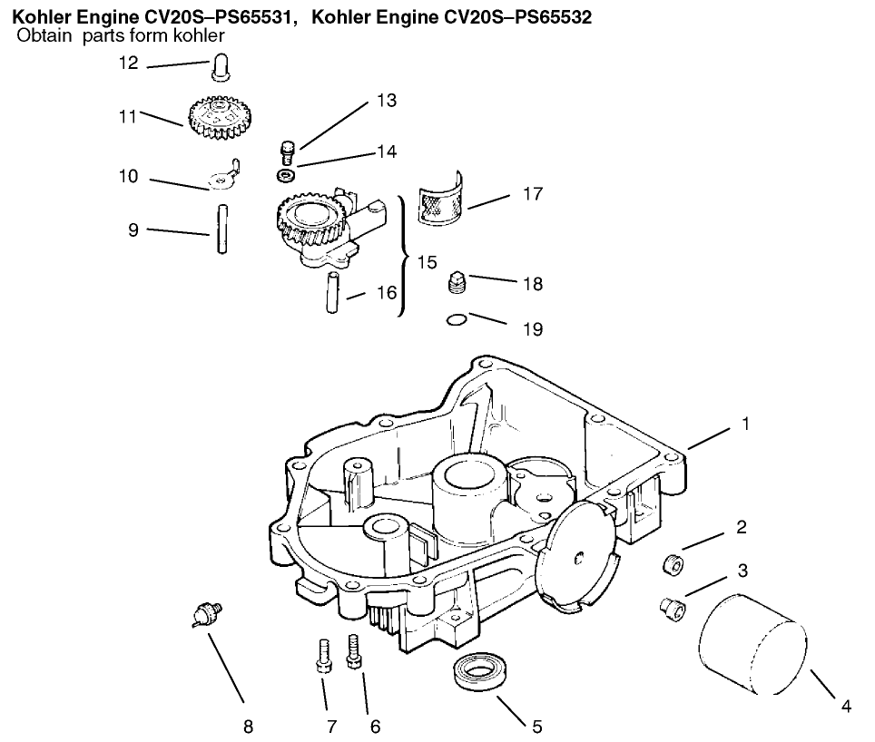 Oil Pan / Lubrication
