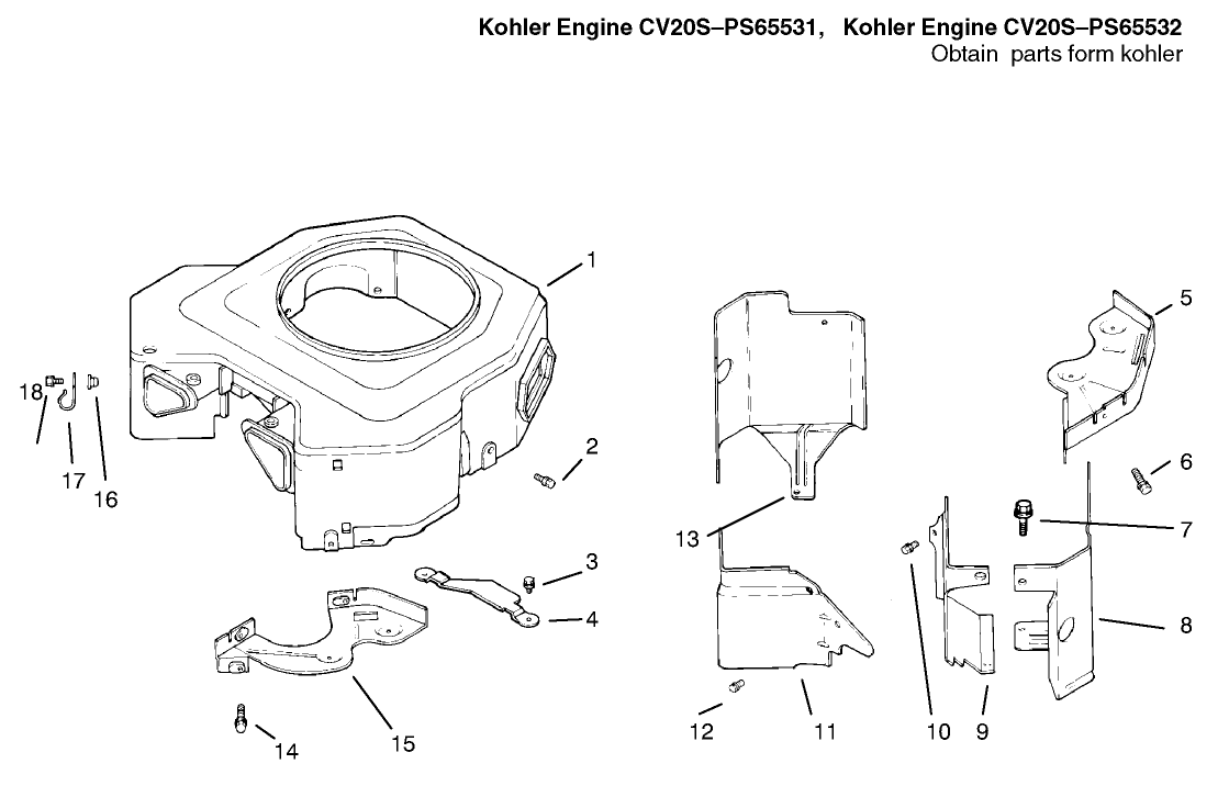 Blower Housing & Baffles