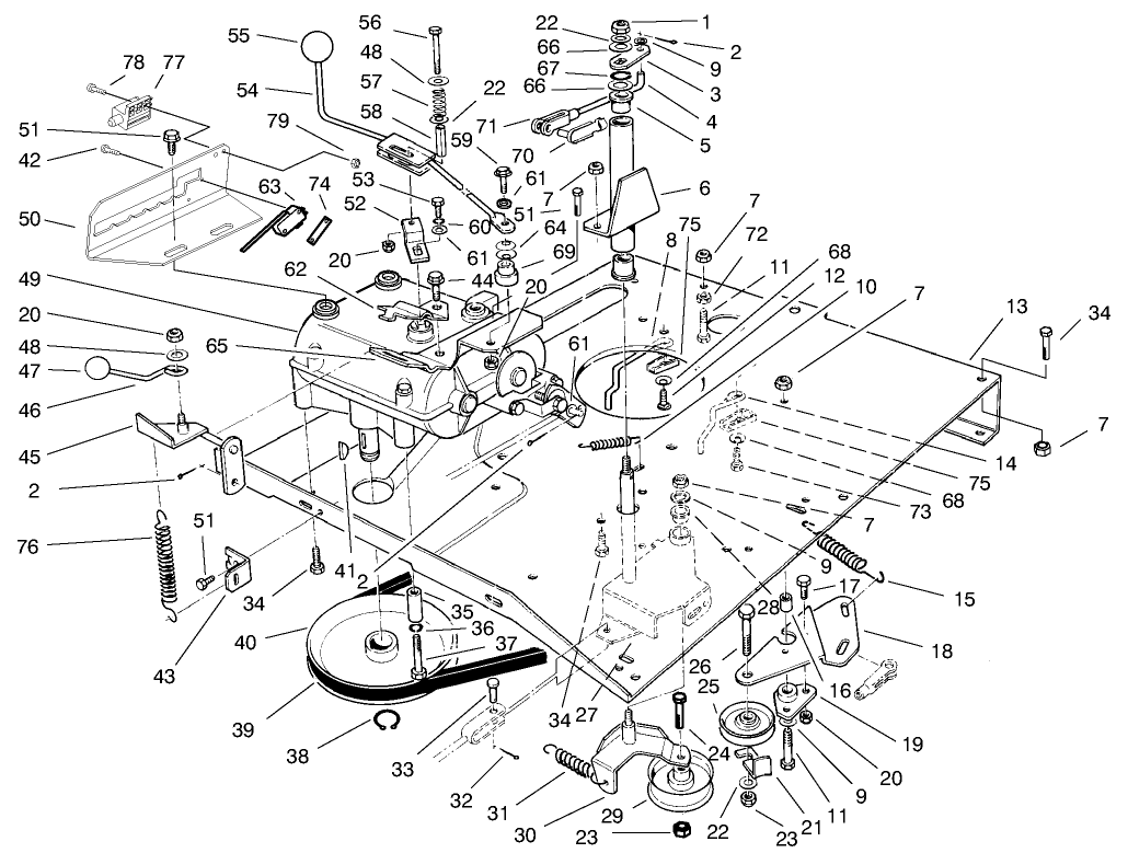 Transmission & Linkage Assembly