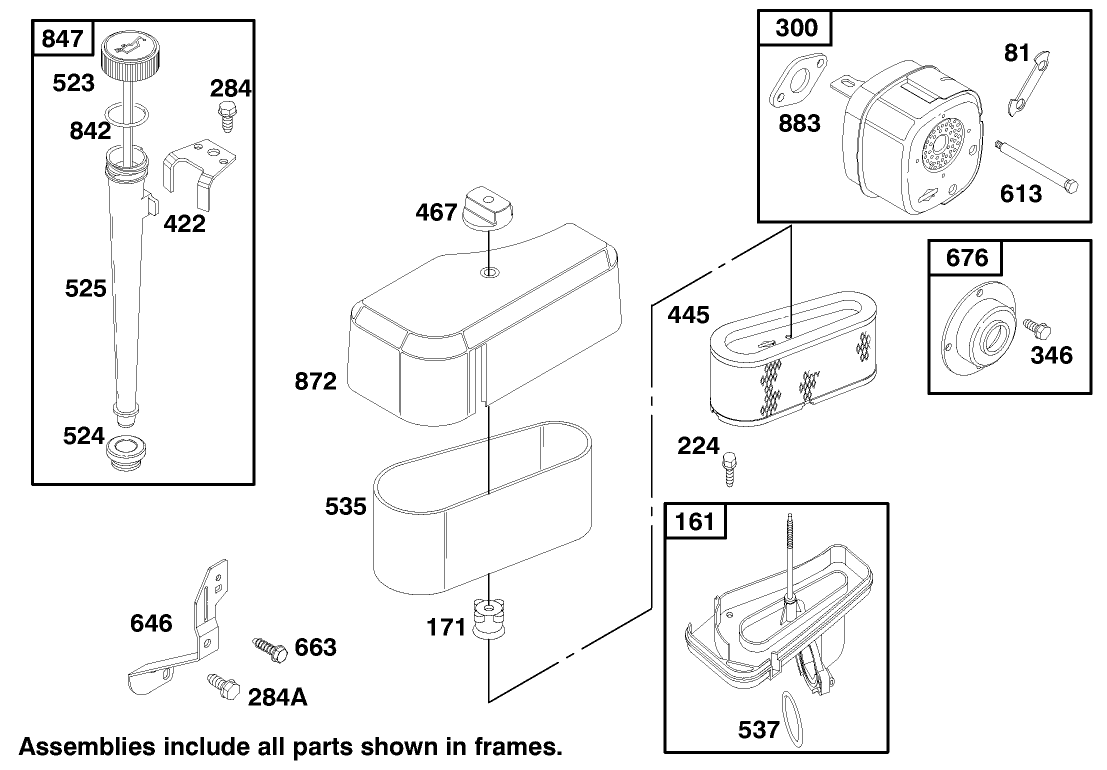 Engine Briggs & Stratton Model 195707-0421-E1