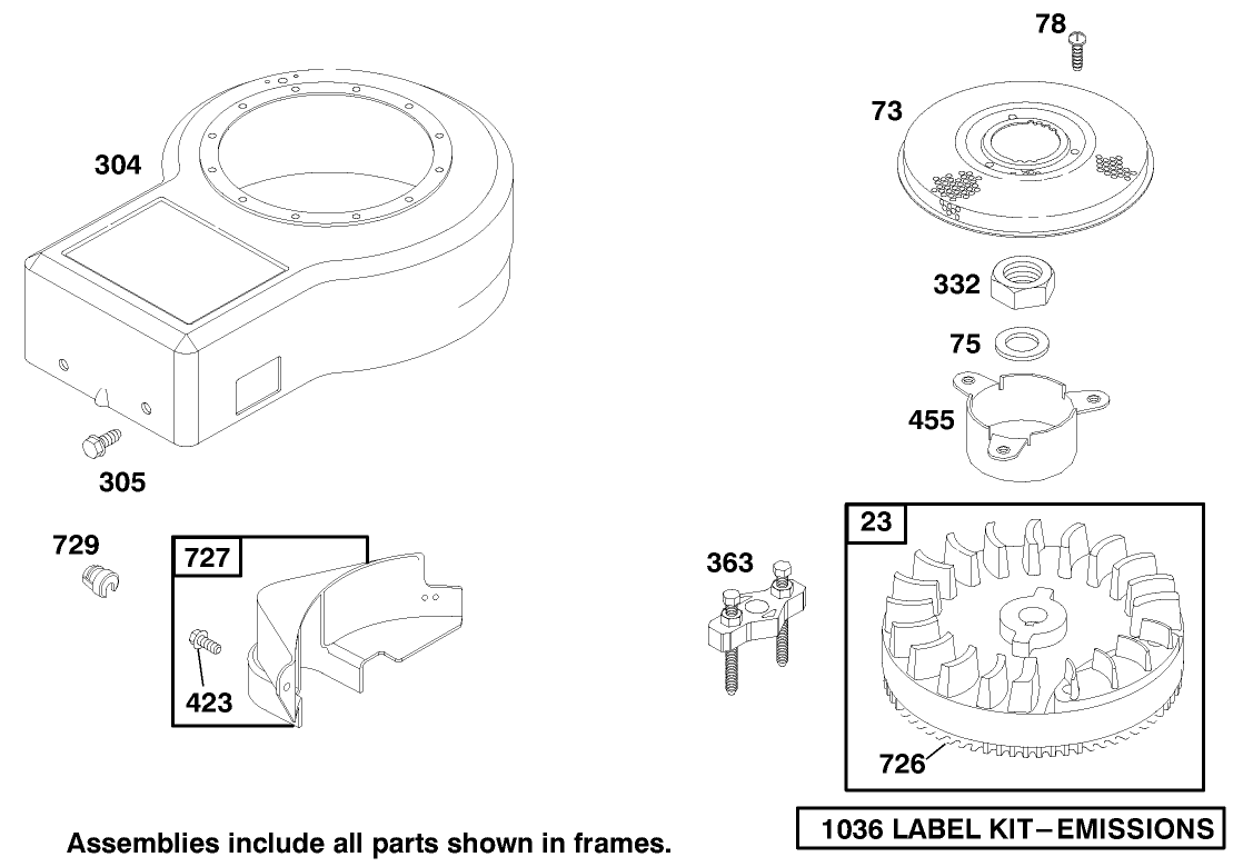 Engine Briggs & Stratton Model 195707-0421-E1