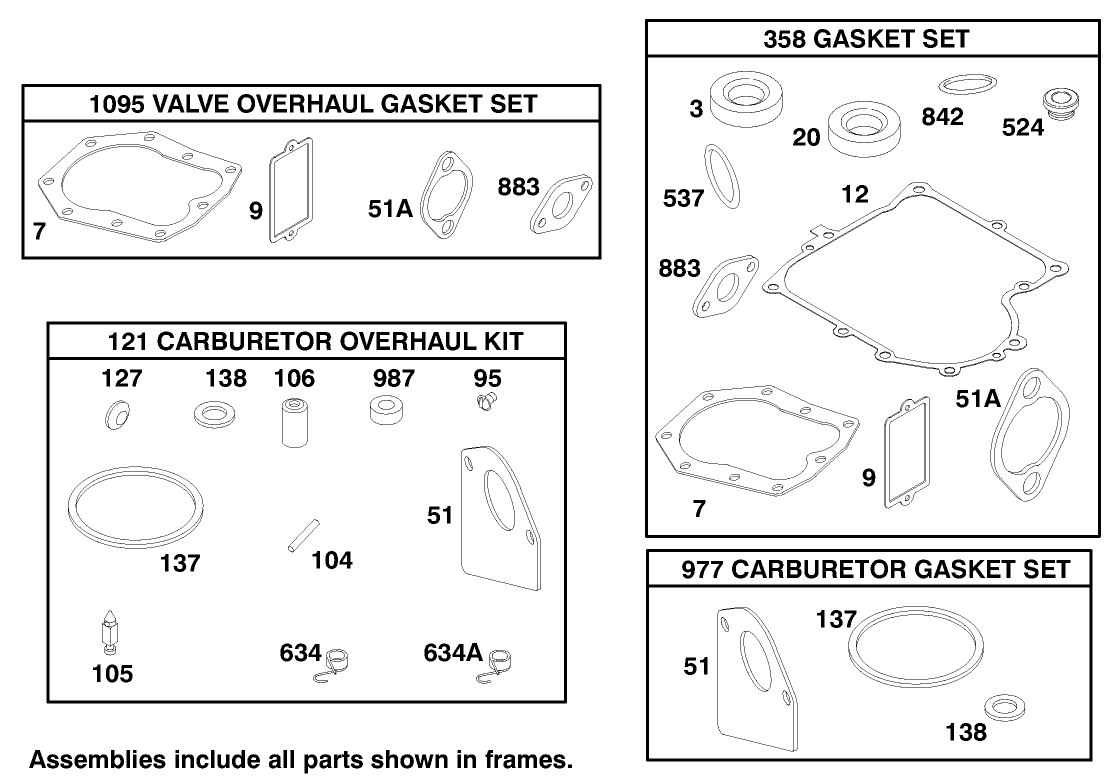 Engine Briggs & Stratton Model 195707-0421-E1