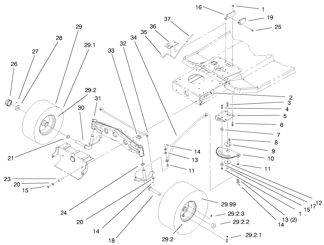 Steering Components Assembly
