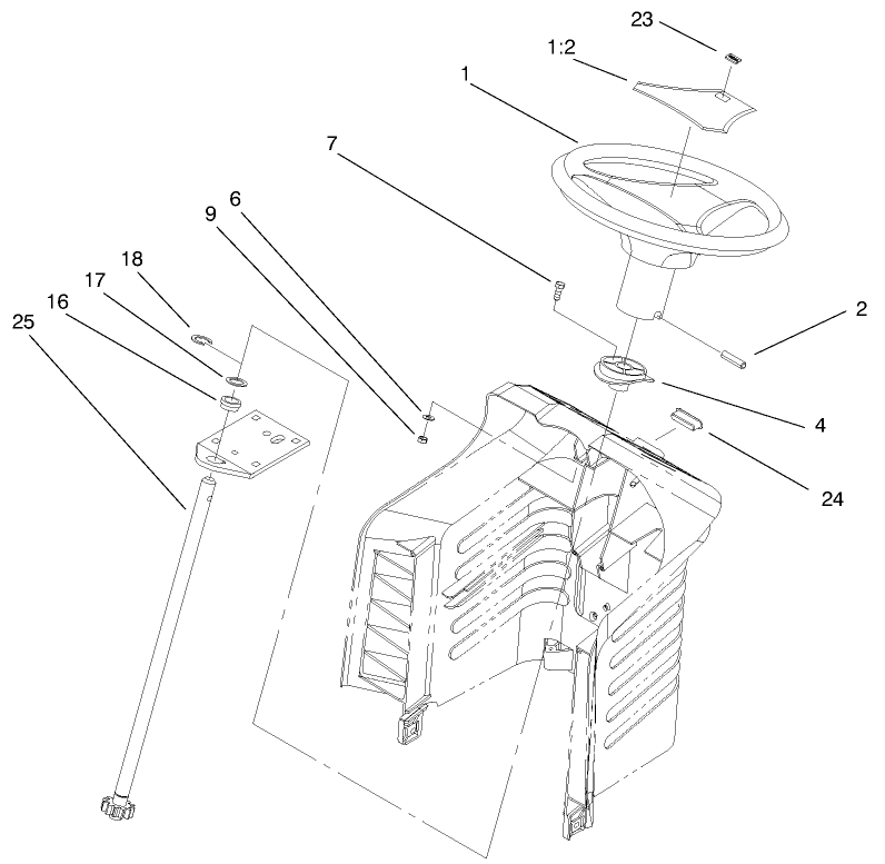 Fixed Steering Assembly