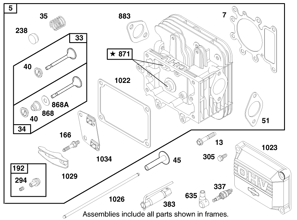 Engine Briggs & Stratton Model 28n777-1174-E1