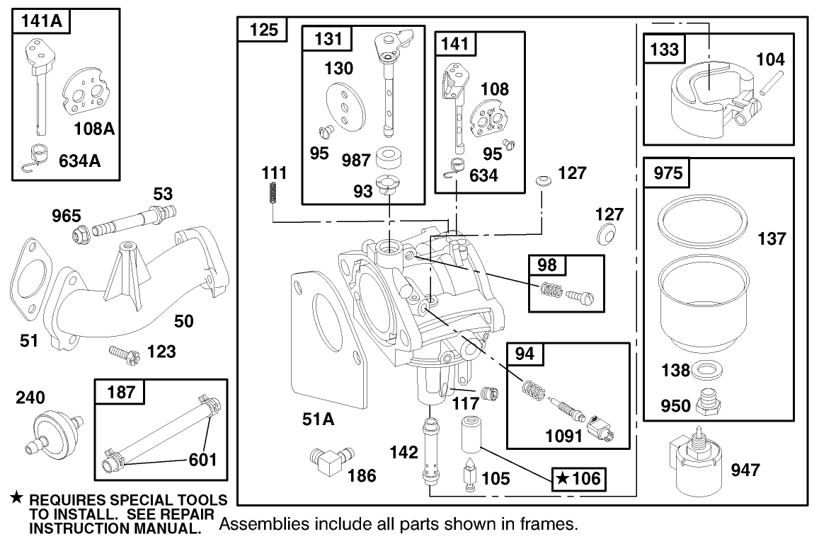 Engine Briggs & Stratton Model 28n777-1174-E1