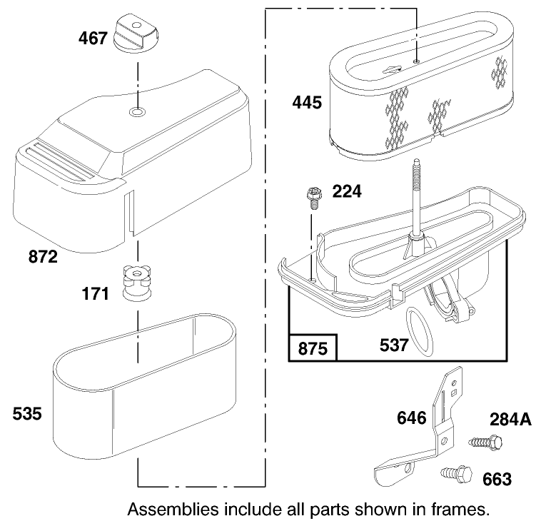 Engine Briggs & Stratton Model 28n777-1174-E1