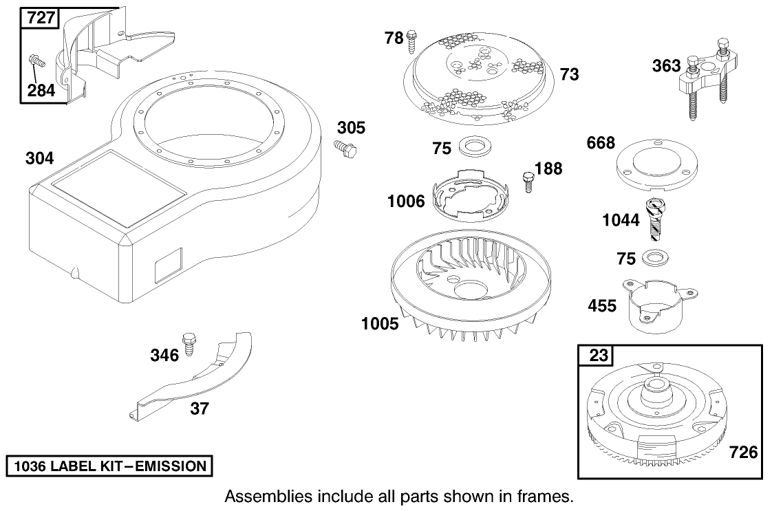 Engine Briggs & Stratton Model 28n777-1174-E1