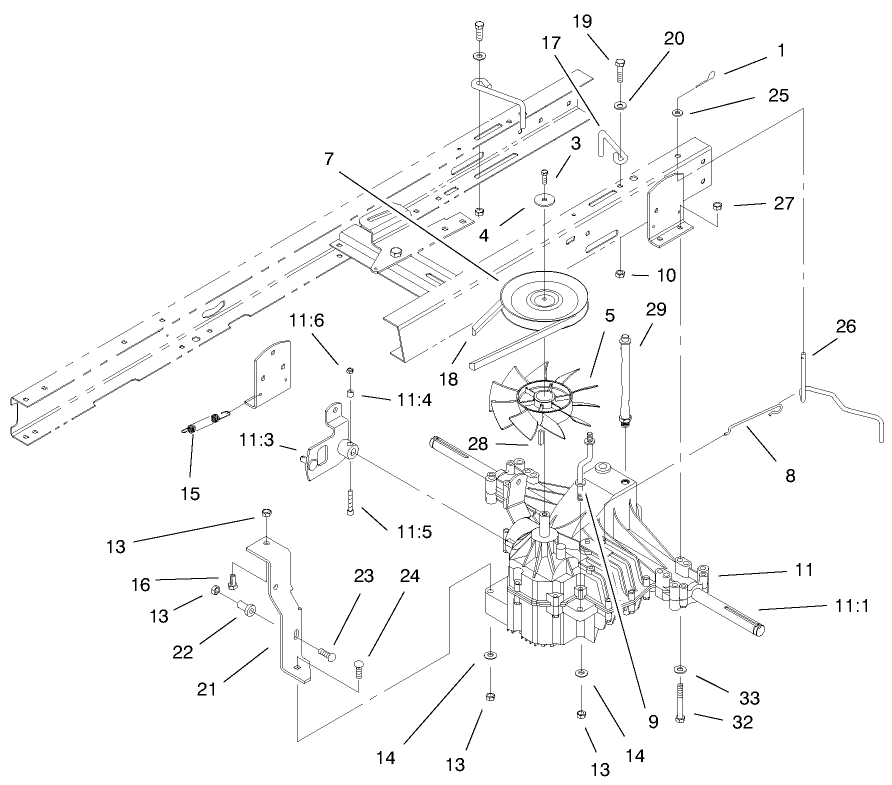 Hydro Transaxle Assembly