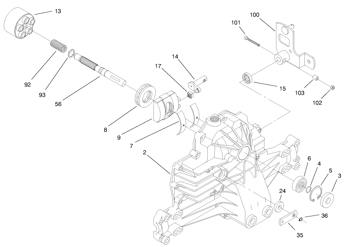 Hydro Transaxle Assembly