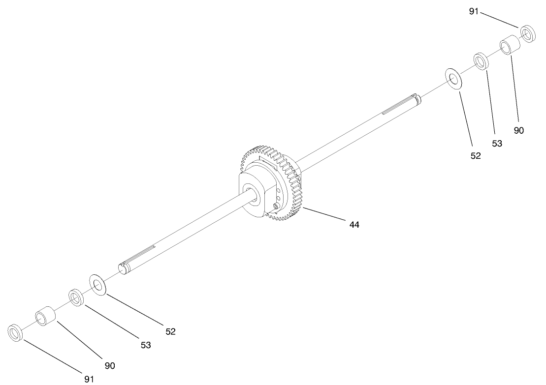 Hydro Transaxle Assembly (continued)