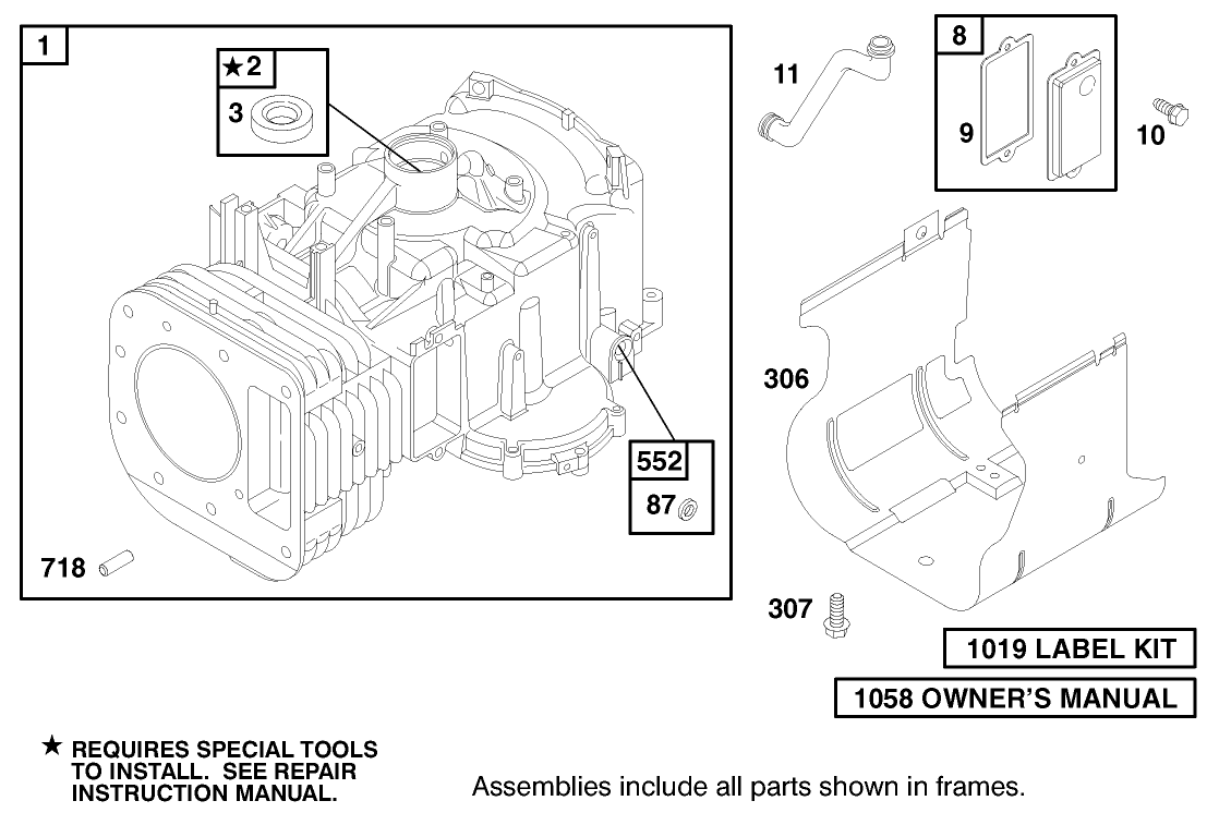Engine Briggs & Stratton Model 312777-0128-E1