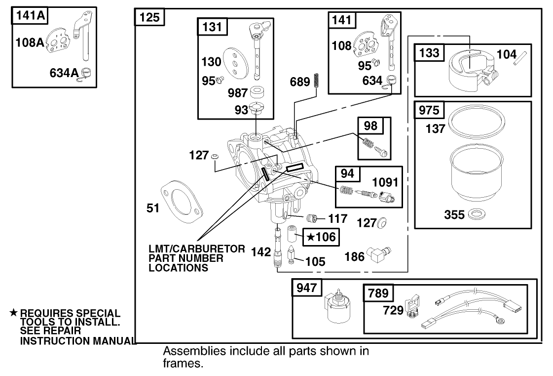 Engine Briggs & Stratton Model 312777-0128-E1